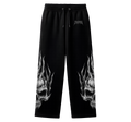 CIPHER - UNISEX STRAIGHT FIT BAGGY PANTS - MIDNIGHT BLACK